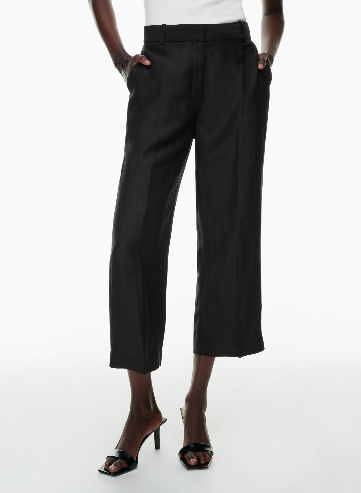 Cropped Ankle Pants - Vita Boutique