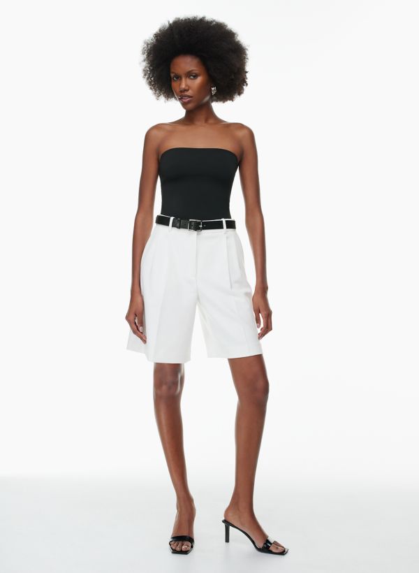 White Tailored & Trouser Shorts for Women