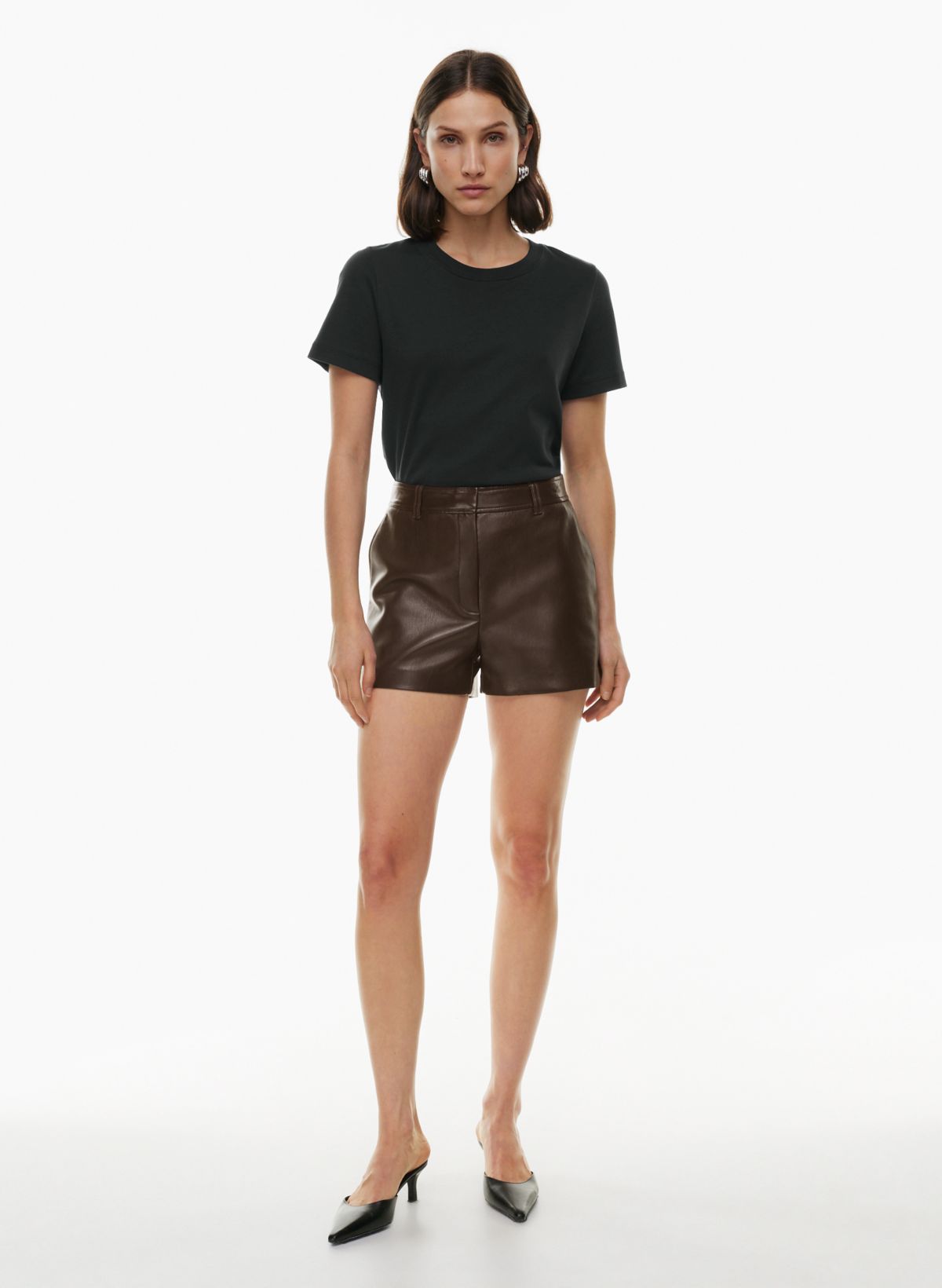 Mini short cuir new arrivals