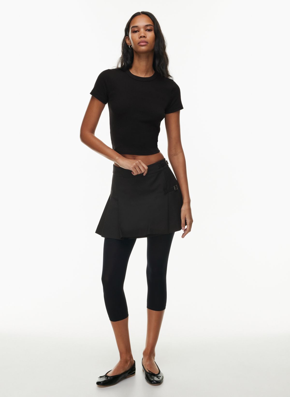 Do All Things Mid Thigh Shorts (Black) – Sunday's Best Boutique