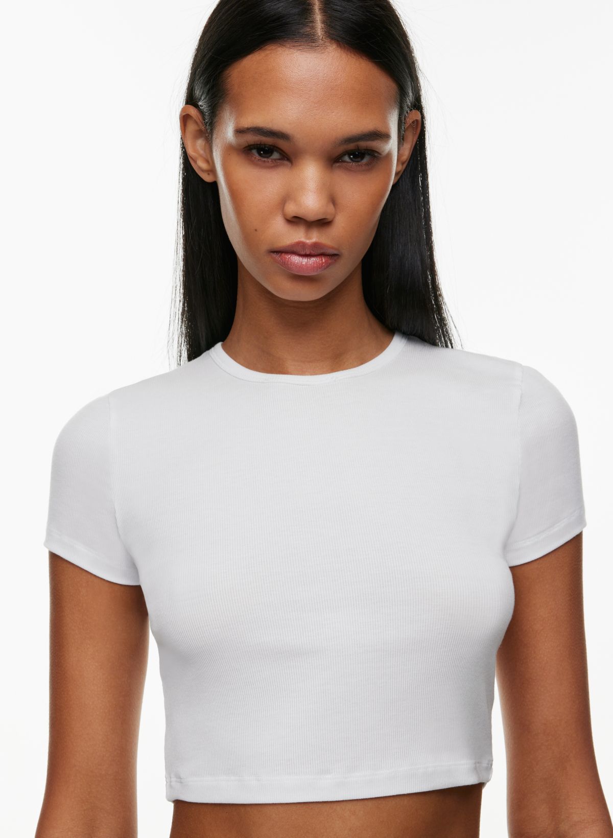 Favorite Daughter The Helen Crop Top In White