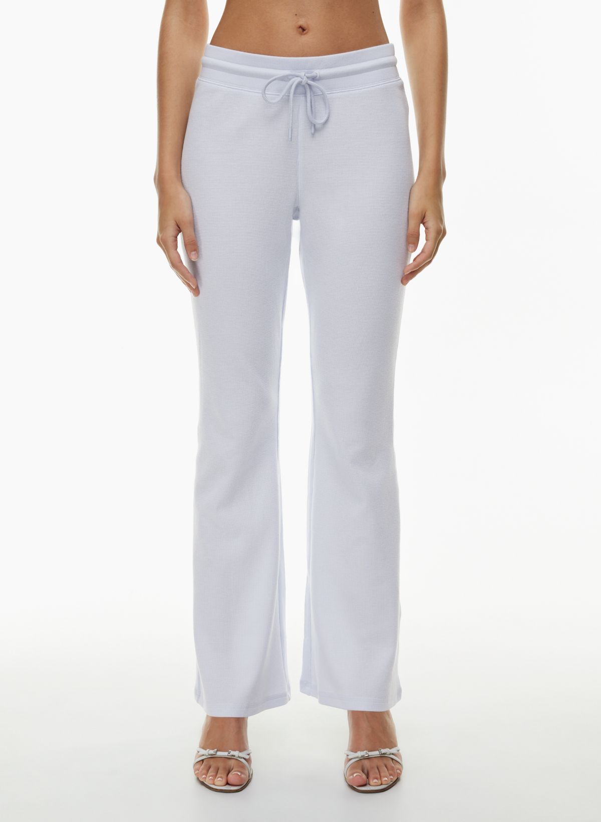 Aerie Waffle High Waisted Flare Pant by Ultra-soft, textured