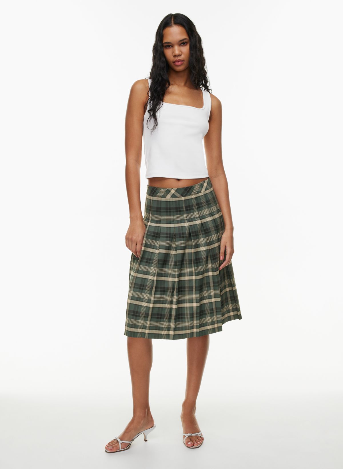Try-On Reviews: Pleat to Street Skirt + All Sport Support Tank +