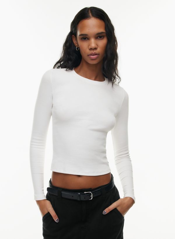 Women's Full-Length Tops  Contour, Long Sleeve & Crew Neck Styles