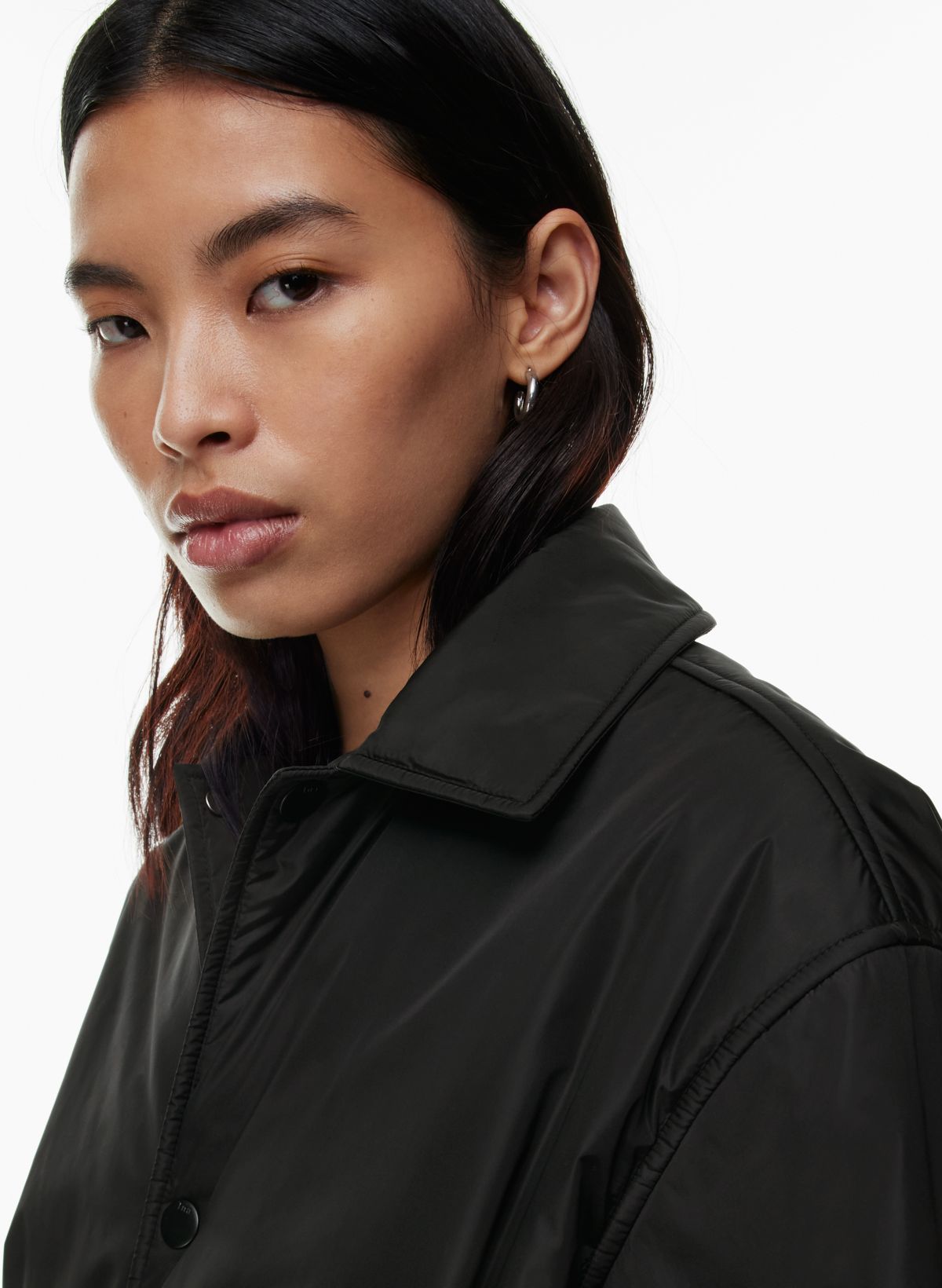 Women's Coach Jacket in Black - Converse Canada