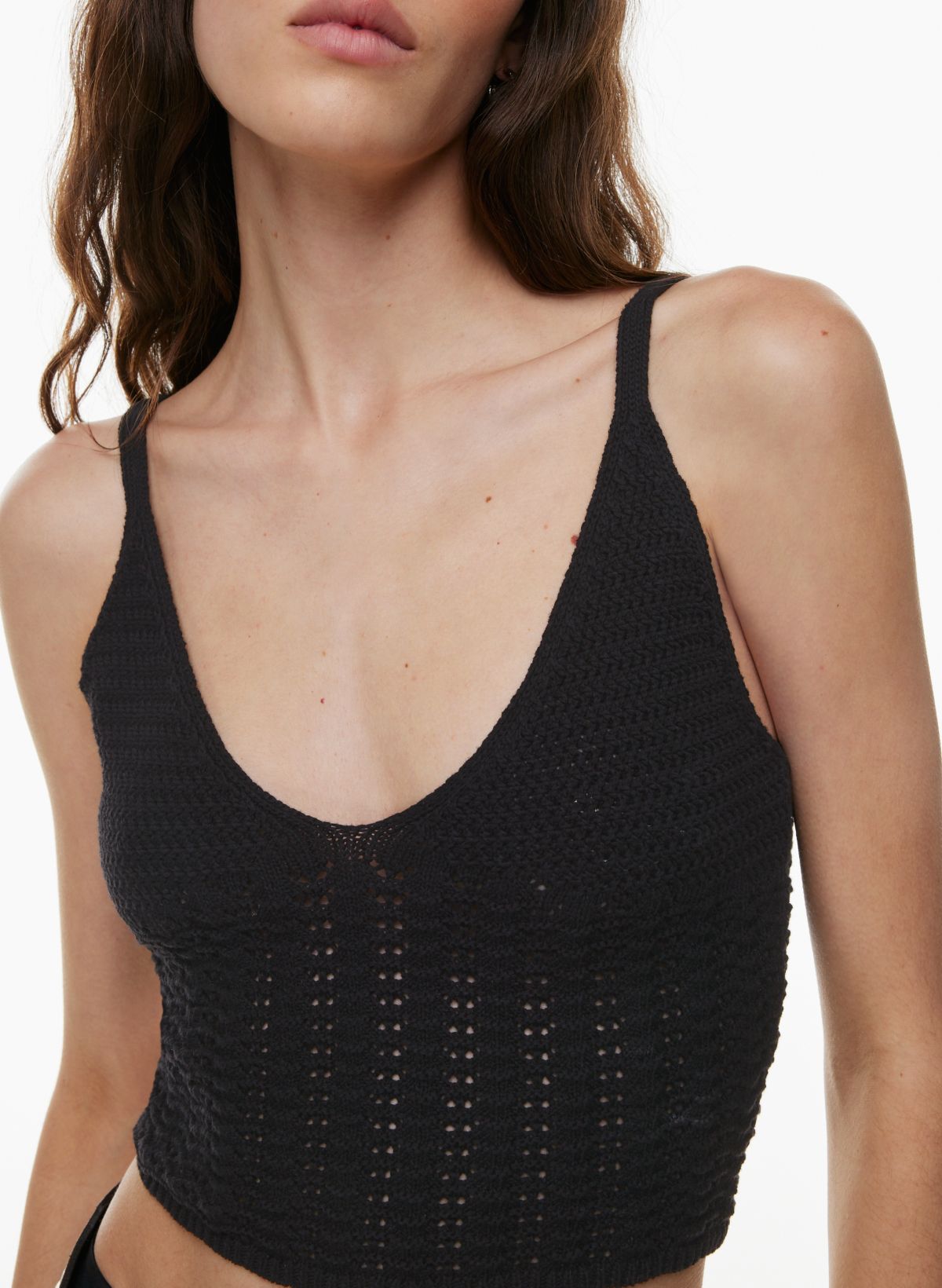 Crochet Pleated Tank – Tank Top Stop LLC