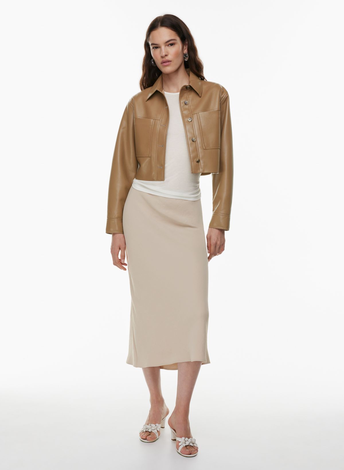 Vegan Cashmere Drape Jacket