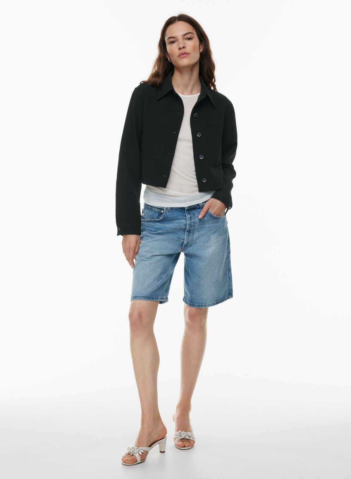 Wilfred LITTLE CROPPED JACKET | Aritzia CA