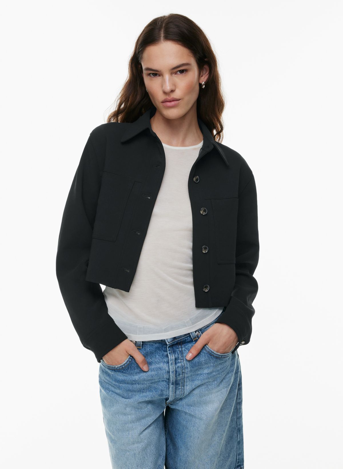 Dressy cropped clearance jackets for womens