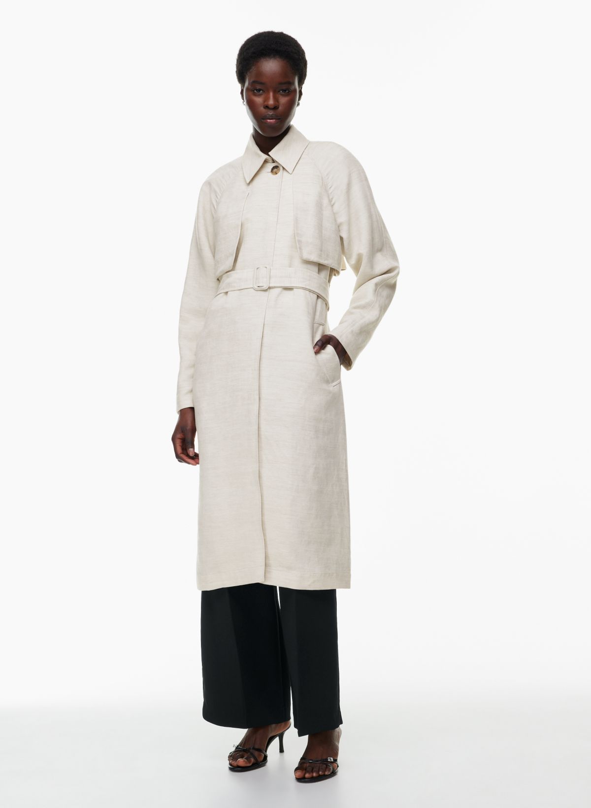 Trench hot sale coat shirt