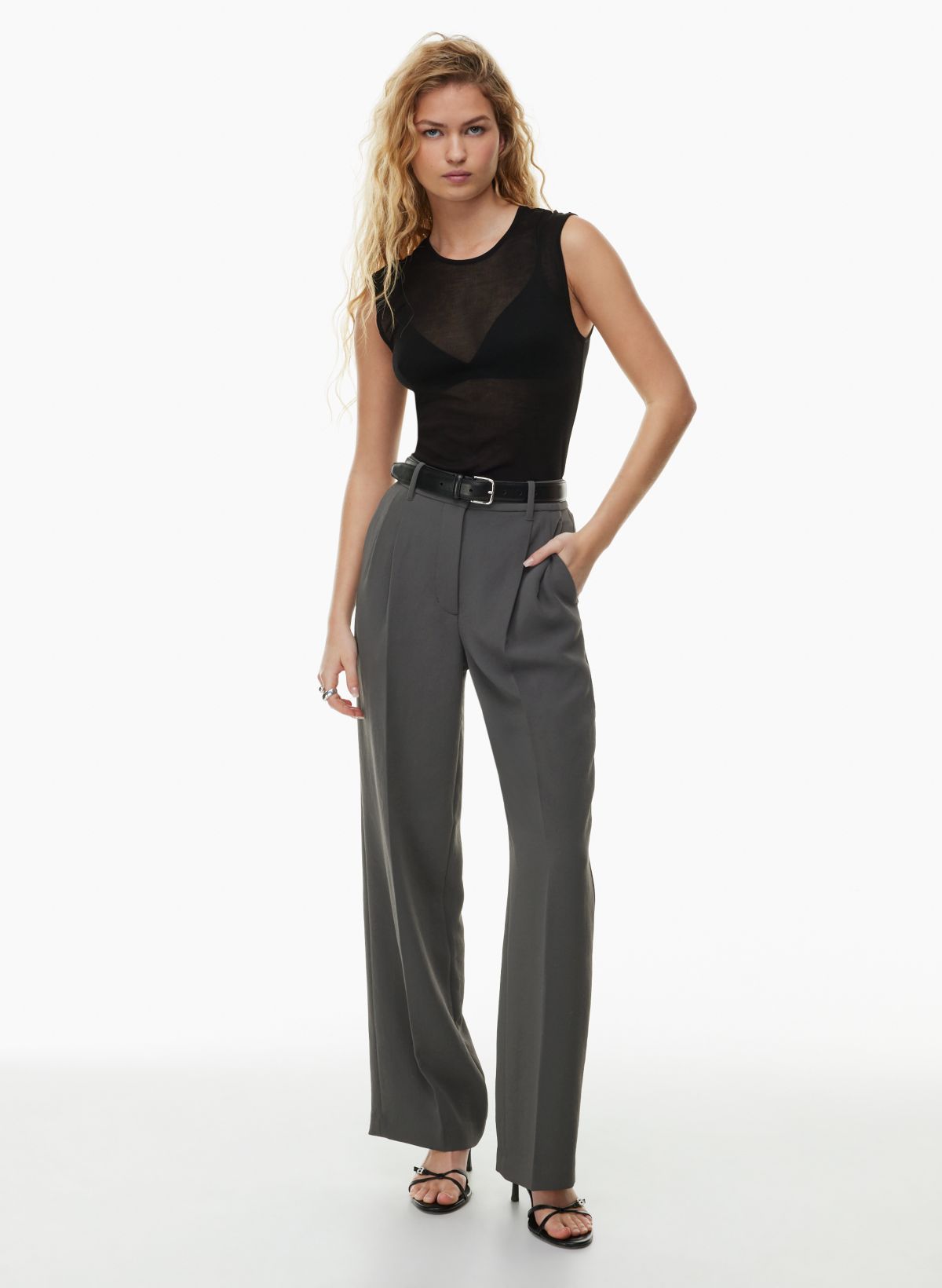 Wide leg 2025 pants aritzia