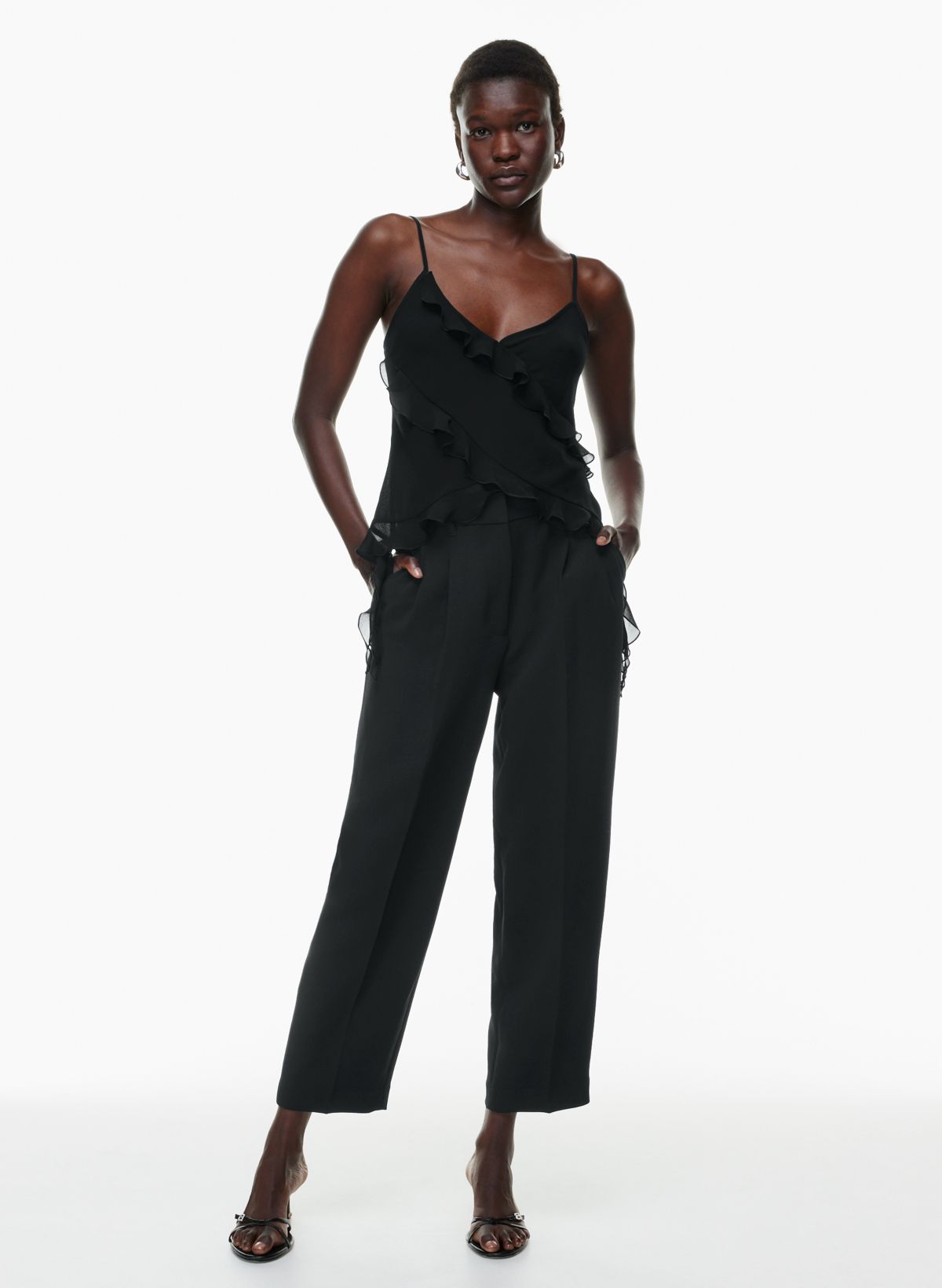 Bobbi Low Rise Pant - Black