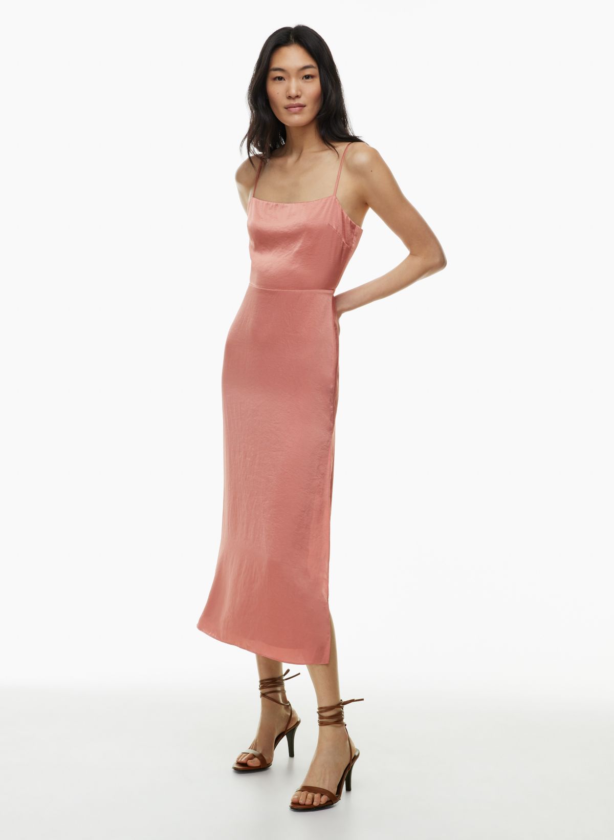 Wilfred MAGDALENA SATIN DRESS Aritzia US