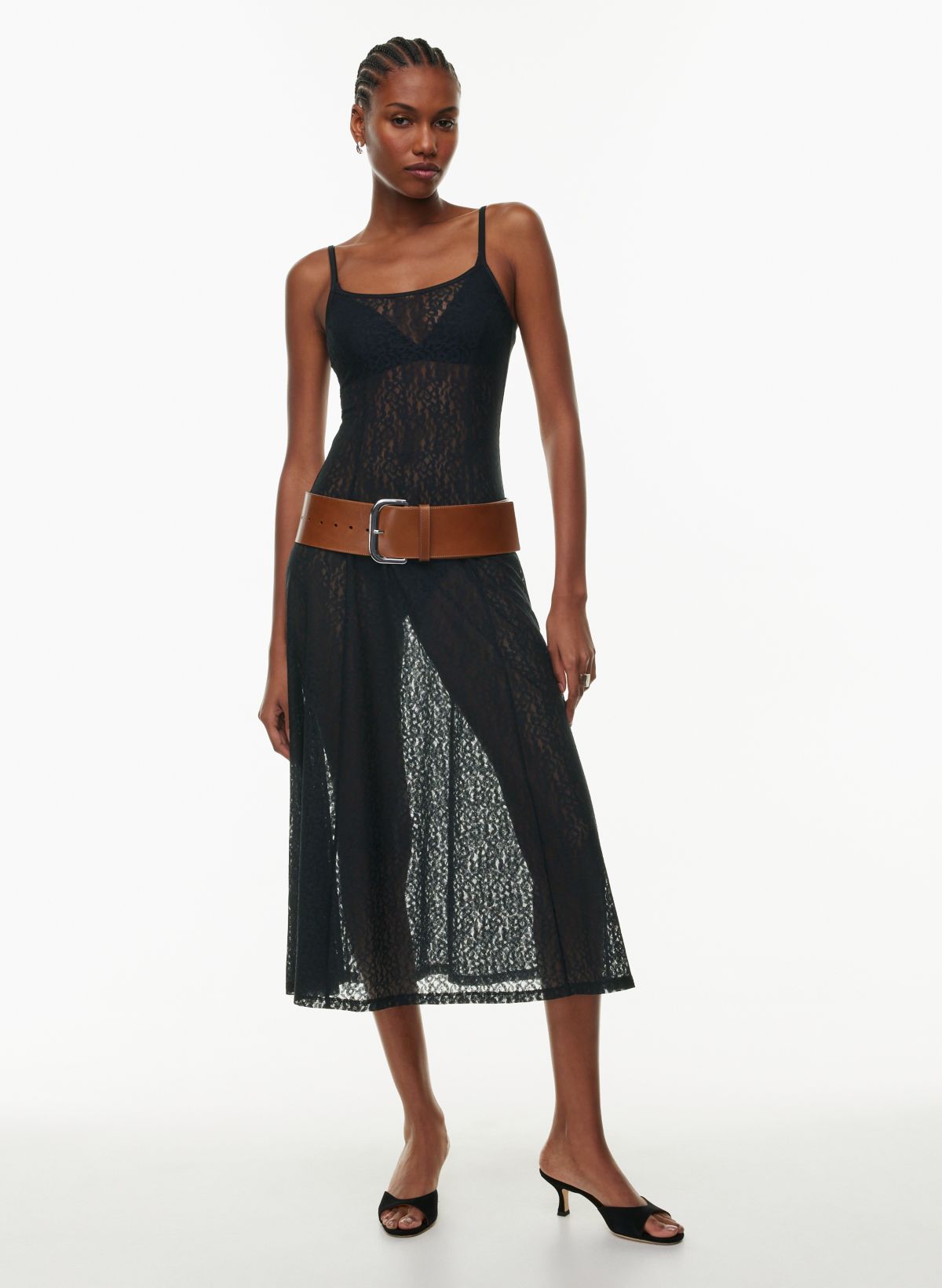 Aritzia black 2025 lace dress