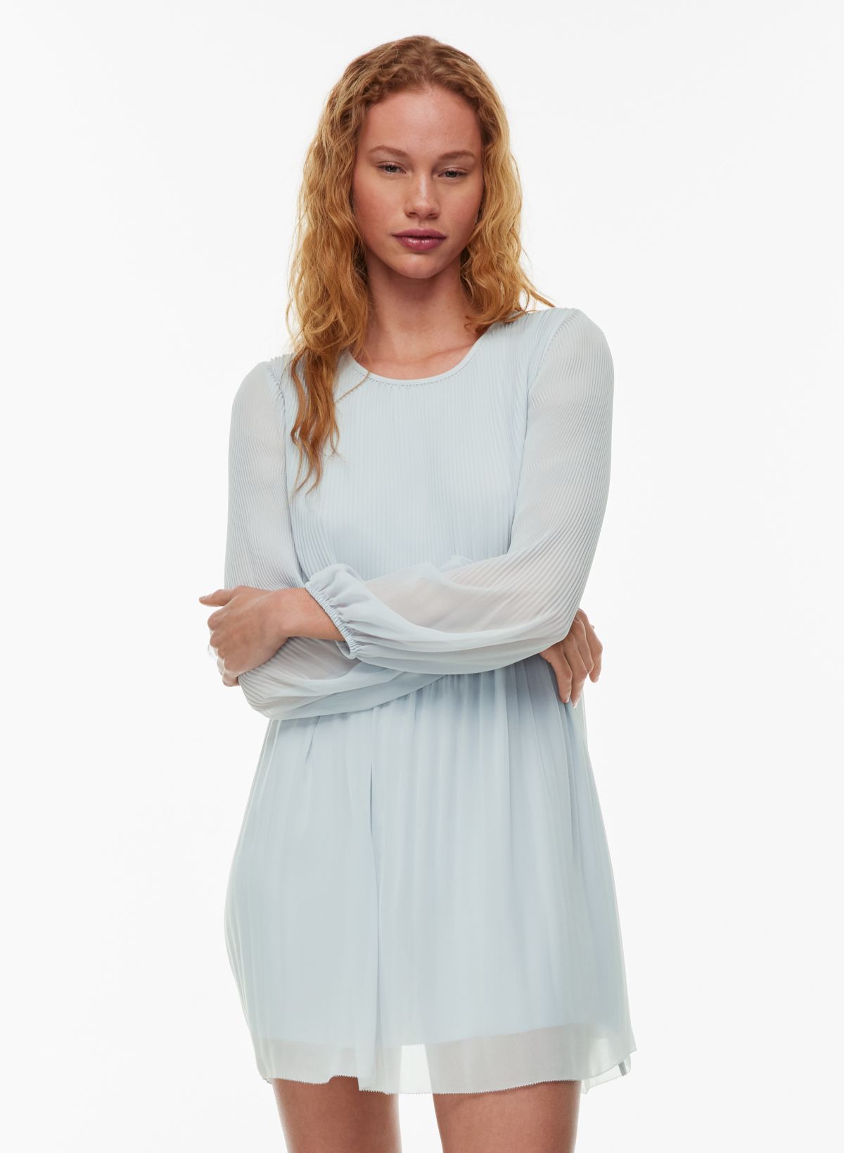 AQUA Contour Ribbed Cashmere Mini Dress - 100% Exclusive