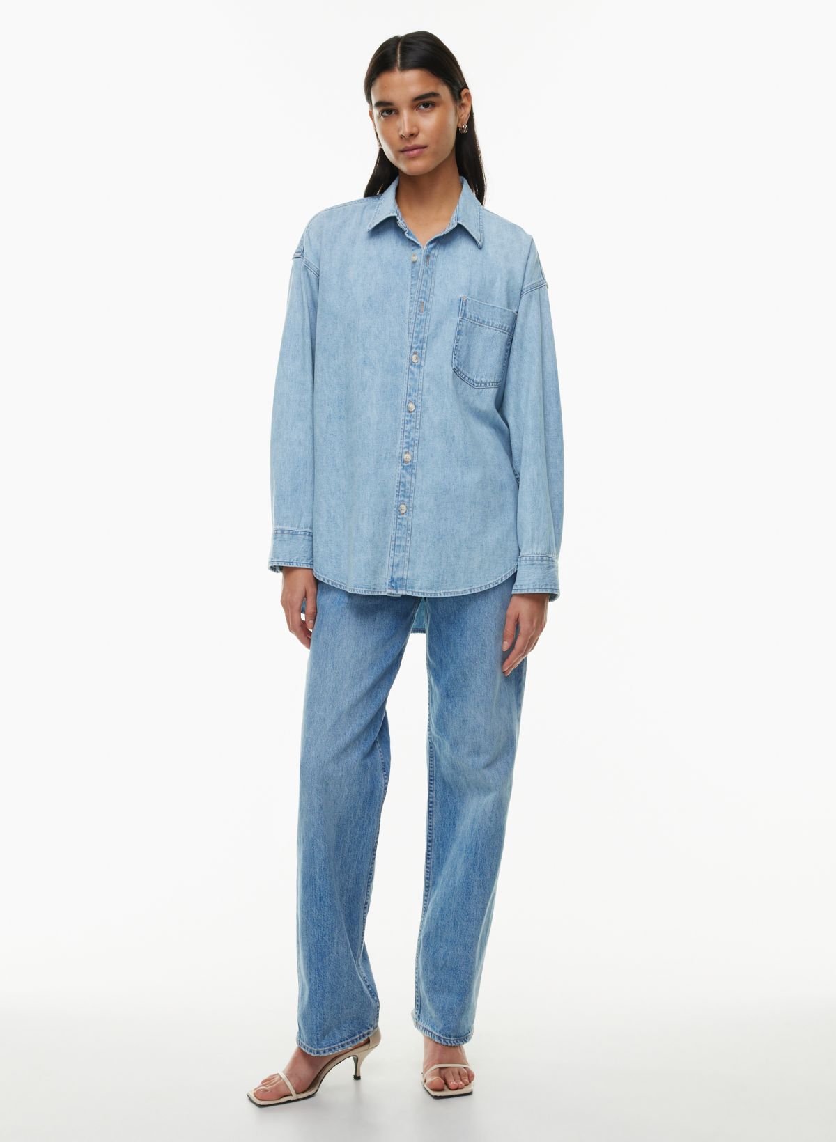 Denim Forum THE '80S COMFY DENIM SHIRT