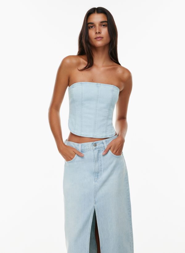 TOP JEAN STRAPLESS - Lou Jeans