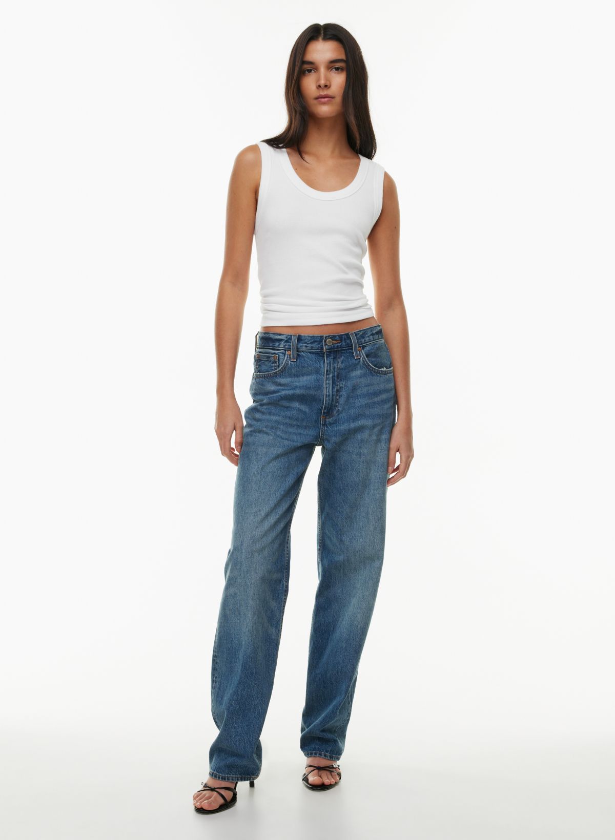 zara low rise baggy jean. i sized up to a size 4 (normally a 2) and i, Jeans  Baggy