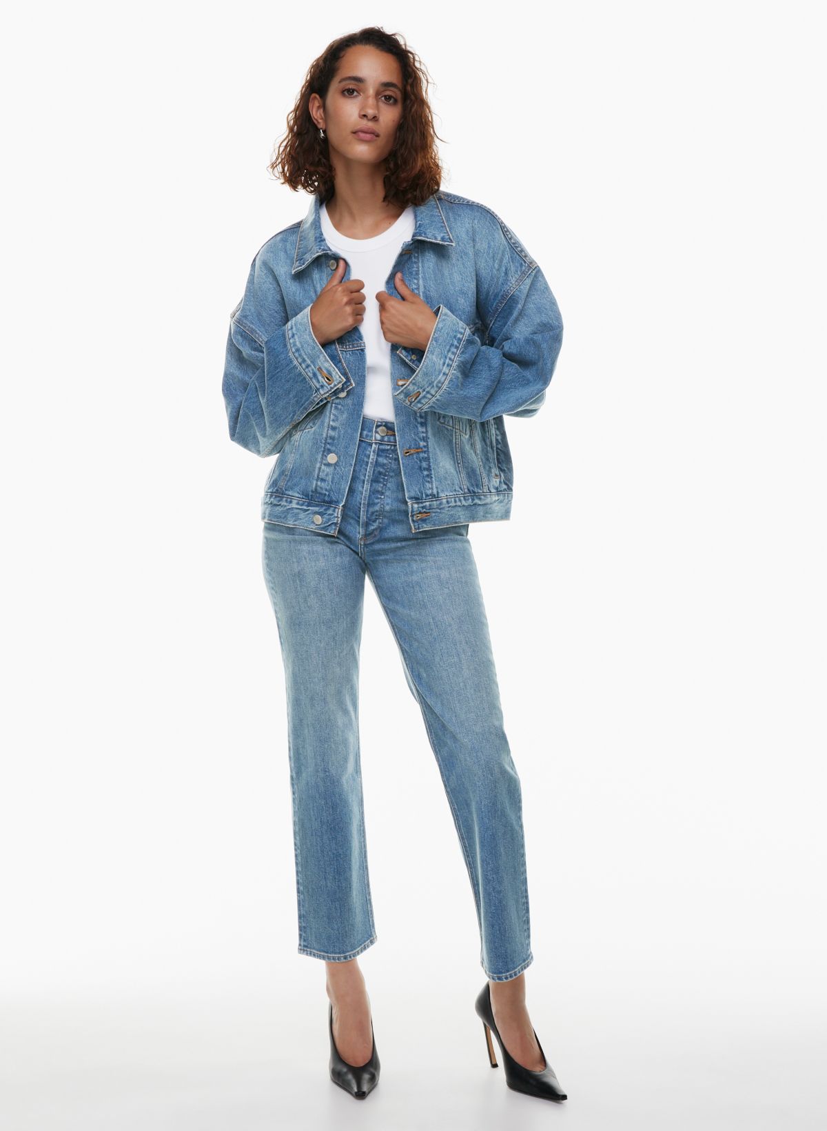 Denim Forum THE ARLO HI-RISE STRAIGHT JEAN