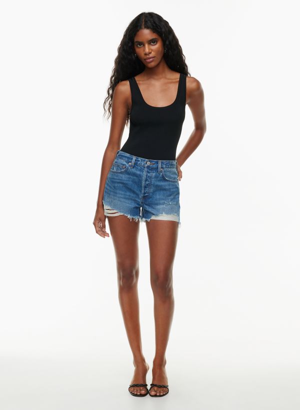 New look best sale denim shorts