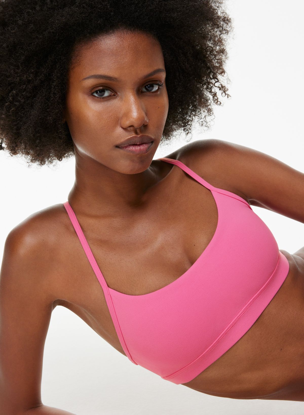 Pullover Strappy Sports Bra for Running