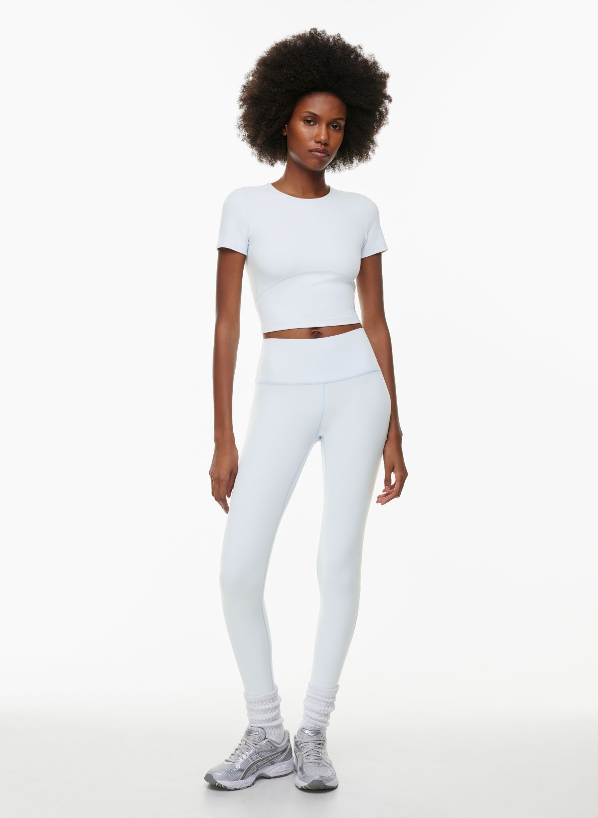 GUESS Activewear Stretch Jersey Logo Tape Leggings
