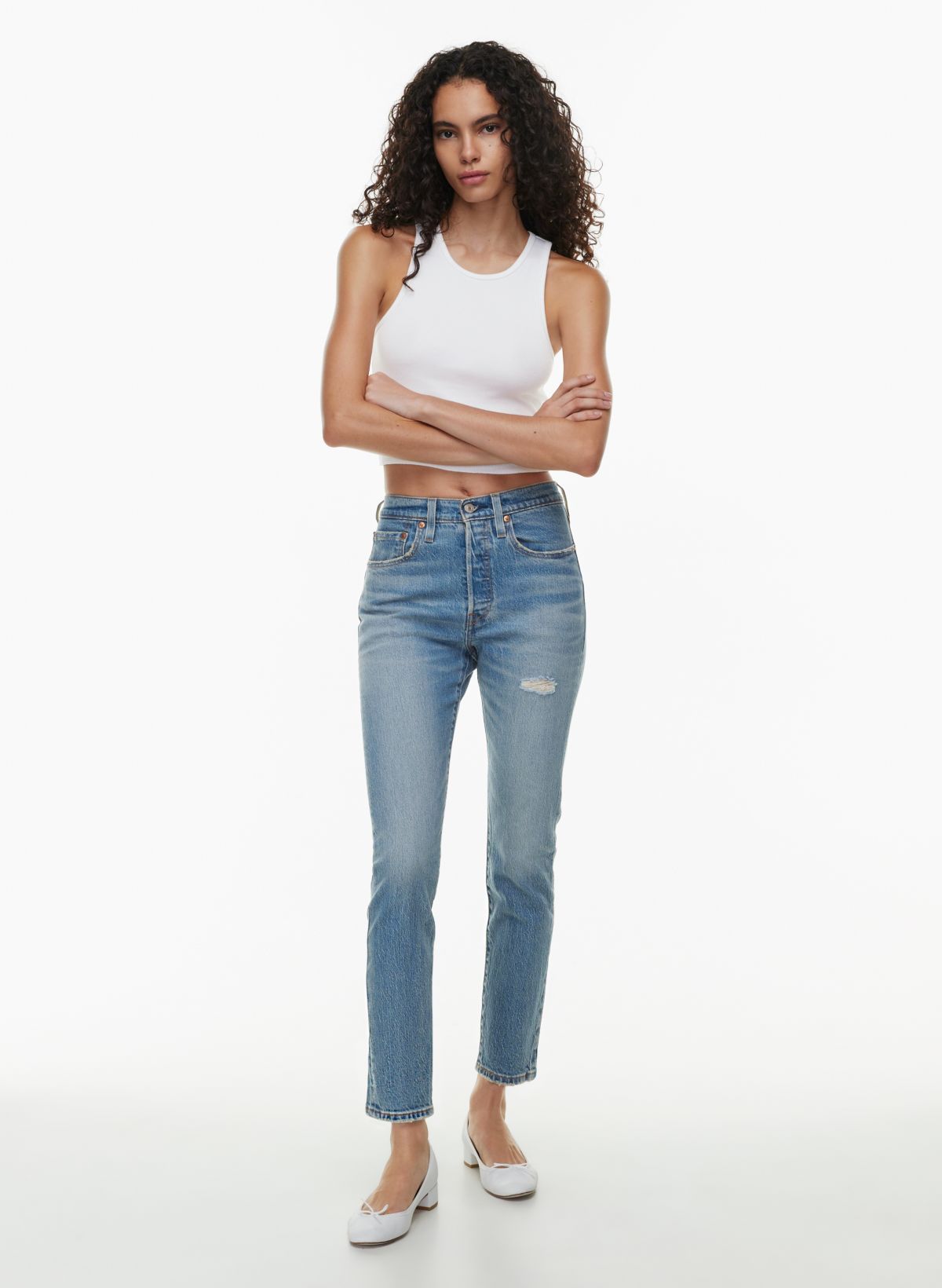 Aritzia levi's 501 skinny new arrivals