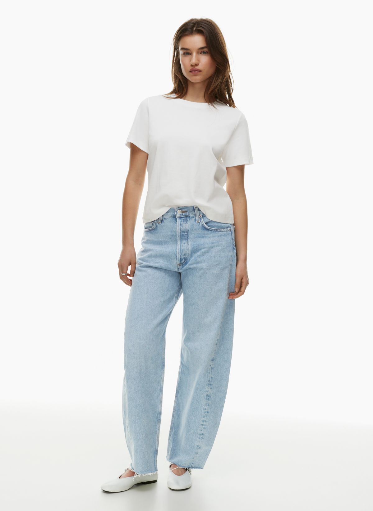 AGOLDE LUNA PIECED JEAN Aritzia CA