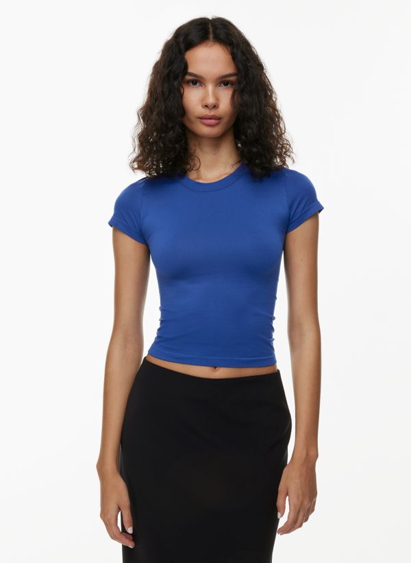 Backless T Shirt, Solid Color Womens Summer Tops Tight for Lady for  Shopping (XS) Blue at  Women's Clothing store