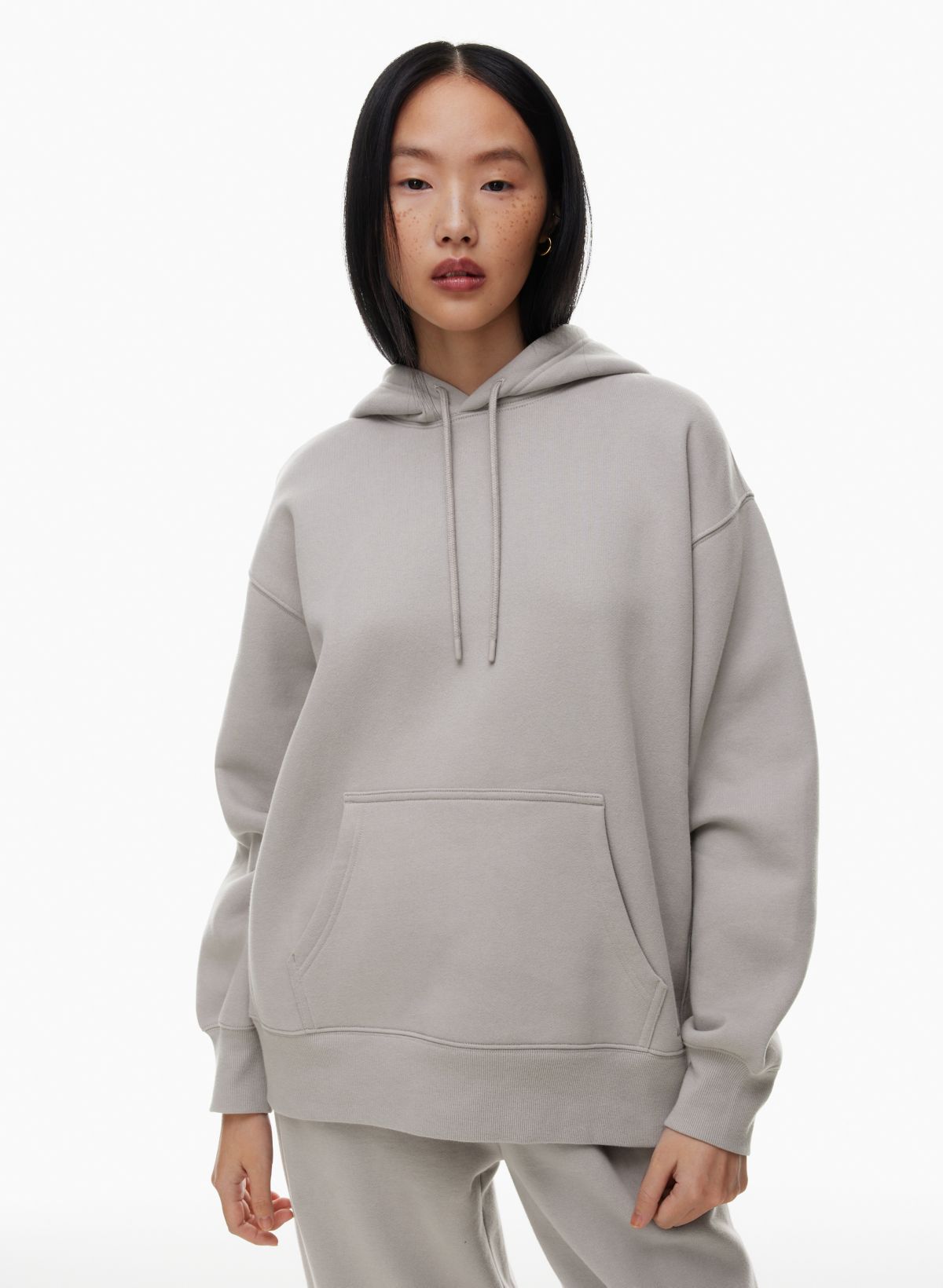 Adidas Women Sleeveless Pullover Hoodie (gray / medium grey heather)