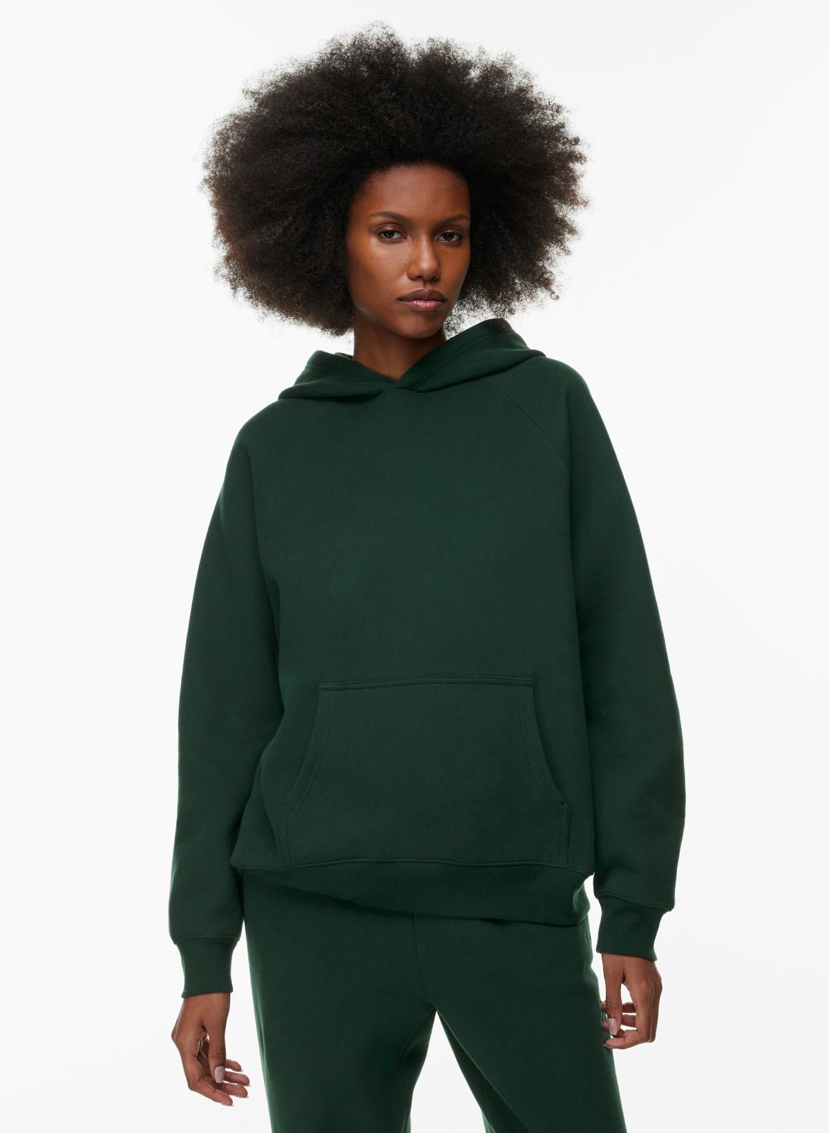 Hoodie store funnel neck