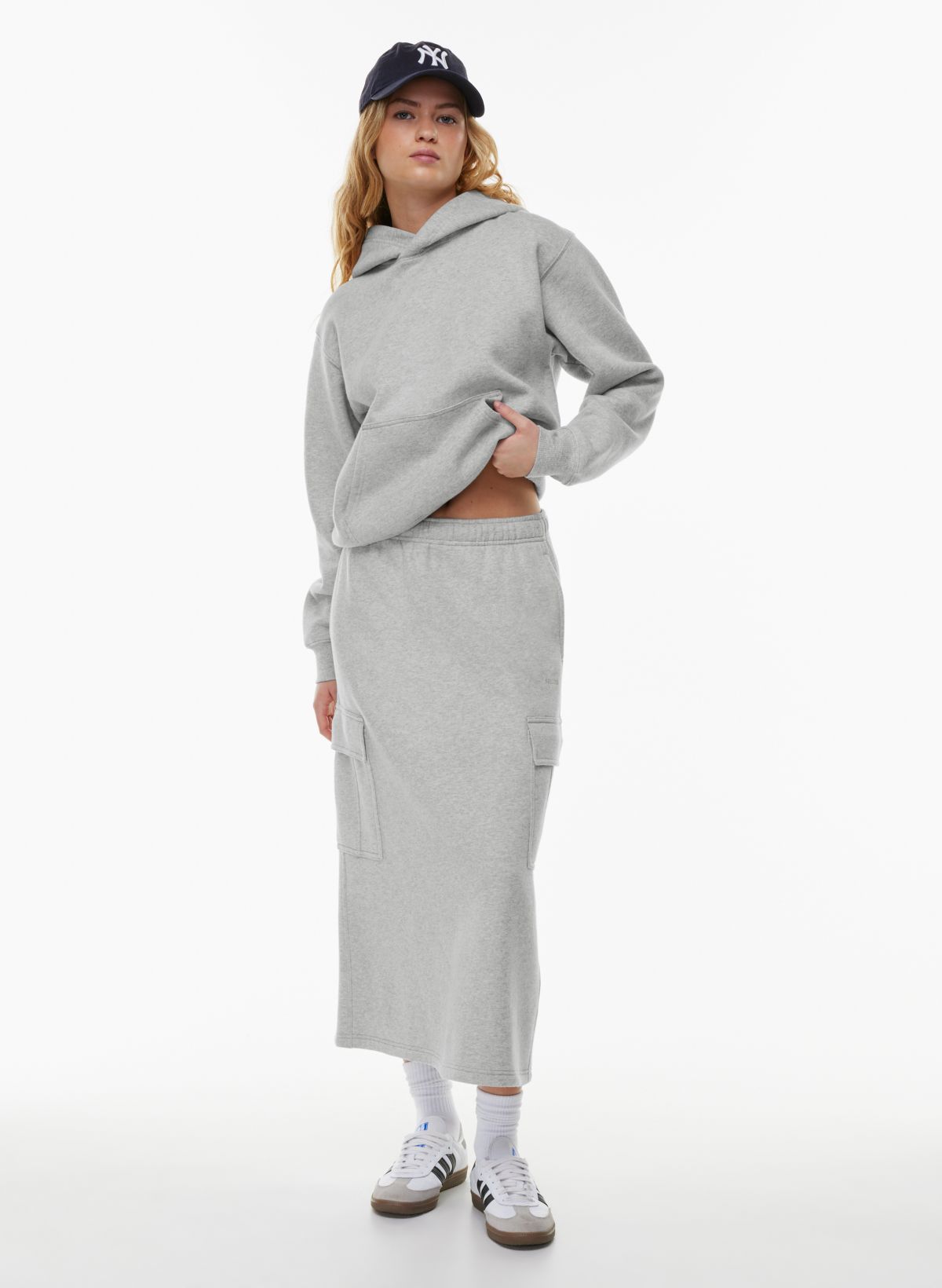 Sweatfleece COZY FLEECE MEGA CARGO™ MAXI SKIRT