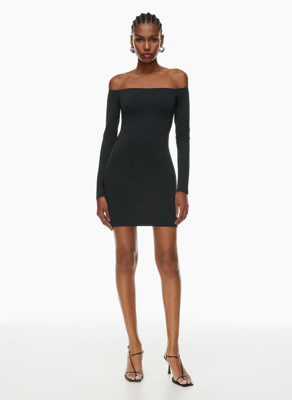 Contour CONTOUR OFF-SHOULDER LONGSLEEVE DRESS