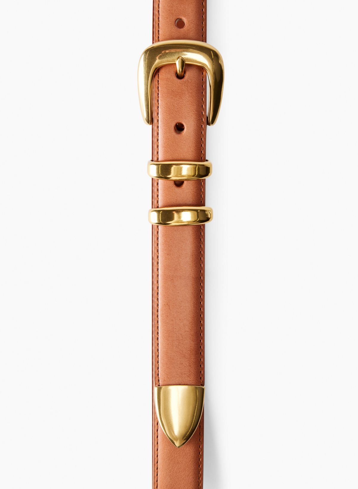 Aritzia LEGENDARY SOLID BRASS LEATHER BELT