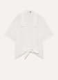 THE TIE-FRONT BLOUSE | Aritzia