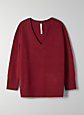 LUXE CASHMERE RELAXED V-NECK | Aritzia