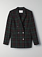 SAMUEL CHECK BLAZER | Aritzia