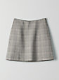 MODERN CHECK MINI SKIRT | Aritzia