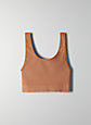 SEAMLESS RIBBED BRA TOP | Aritzia