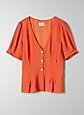 NEW BUTTON-FRONT BLOUSE | Aritzia