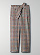 NEW TIE-FRONT CHECK PANT | Aritzia