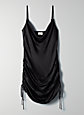 ONLY RUCHED SLIP DRESS | Aritzia