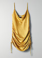 ONLY RUCHED SLIP DRESS | Aritzia