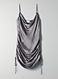 ONLY RUCHED SLIP DRESS | Aritzia