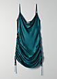 ONLY RUCHED SLIP DRESS | Aritzia