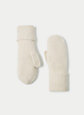 CASHMERE CUFFED MITTEN | Aritzia