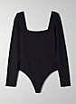 CONTOUR LONGSLEEVE BODYSUIT | Aritzia