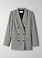 SAMUEL CHECK BLAZER | Aritzia