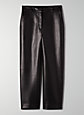VEGAN LEATHER STRAIGHT PANT | Aritzia