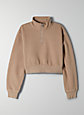 COZYAF PERFECT 1/4 ZIP SWEATSHIRT | Aritzia